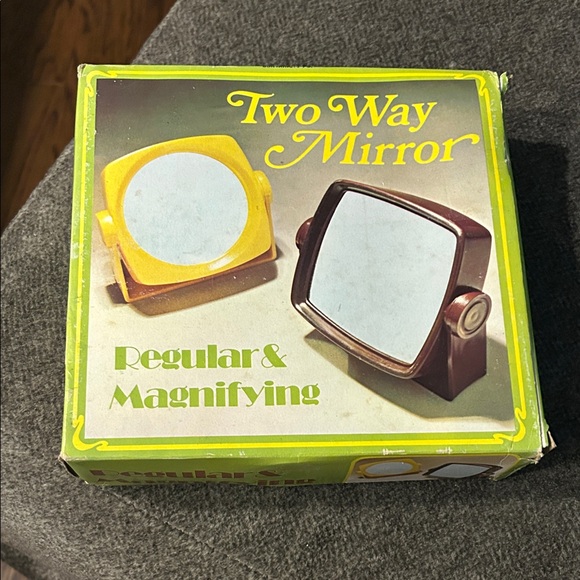 Other - Vgt two way mirror in brown. In box. 1977